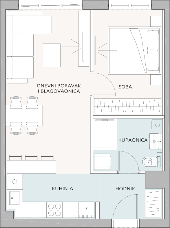 Stan S1-2 - VG Residence